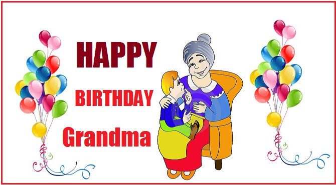 Happy Birthday Wishes for Grandmother