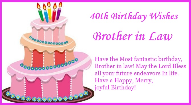 happy 40th birthday brother images